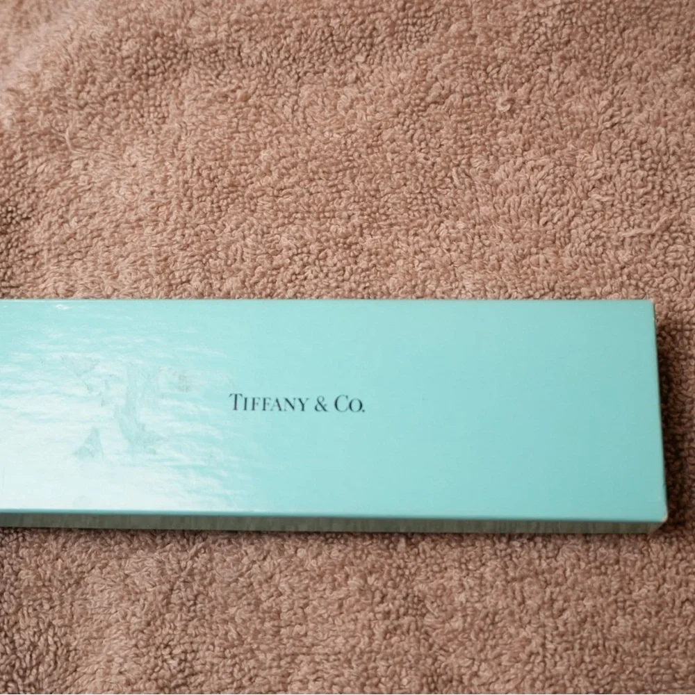 Tiffany & Co. Blue Velvet Jewelry Pouch